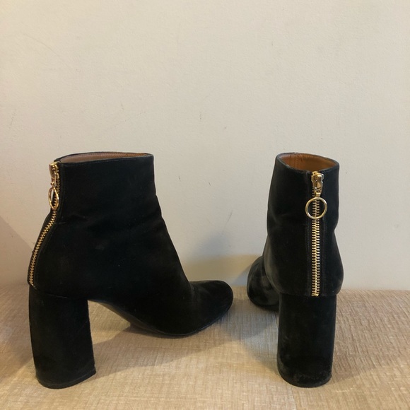 Stella McCartney Velvet Booties - Picture 2 of 3